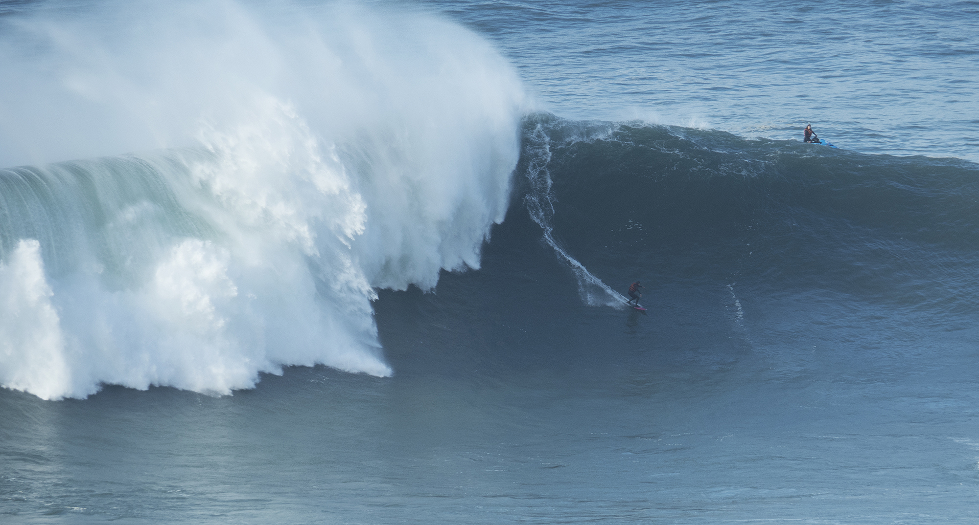 Surf em Portugal — Praia do Norte, Nazaré